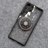 Dėklas ZTE Nubia RedMagic 10 Pro+ Red Magic 10 Pro Dėklas Magnetinis Šilumos Išsklaidymas Skaidrus Akrilo Dangtelis Atsparus Smūgiams Buferis ZTE nubia RedMagic 10SPro juoda
