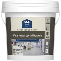 Sanqing Vandens pagrindo Epoksidiniai Grindų ir Plytelių Dažai 3kg (approx. 15 sqm)