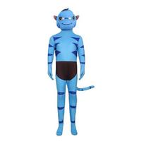 Avataras Ugnis ir Pelėdai Filmo Kostiumas Jumpsuit Iš Tvirto Poliesterio Cosplay Renginiams Cat,Adult 180 blue