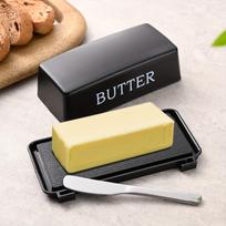Butter Dish with Knife - Food-Grade Easy-Clean Countertop Butter & Slicer  Restaurant Use Novelty Design Butter Keeper juoda