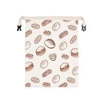 1PC Reusable Beeswax Bread Bags Beeswax Coated Bread Storage Bags Sourdough Bread Bags  Freezer Use Style 3