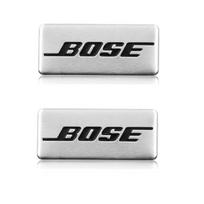 Universalus BOSE garso logotipo lipdukas Pakeitimo lipdukas Senoms subraižytoms automobilio garsiakalbių grotelėms Stereo apdailos dalys 2Pcs-big-sticker