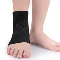 Foot Sleeve with Compression Wrap Ankle Brace Ankle Support for Sprained Foot Tendonitis Plantar Fasciitis Right juoda