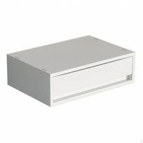 Kavos laikymo dėžutė Daugiafunkcis stalčių organizatorius Lengvai valomas 37-26-12 Medium 1-drawer gray