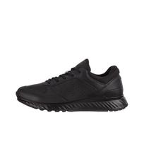Ecco Exostride Leather Comfortable Casual Shock Absorbing Non-Slip Wear-Resistant Low-Top Sneakers Men sneakers Black 83531401001 43 black
