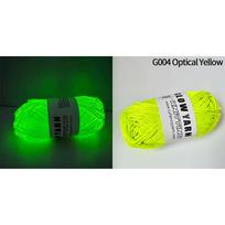 50g/ritinys Šviečianti tamsoje Liuminescenciniai Stori Siūlai Megztas Siūlas Megztiniui Kepurei Kiliminei Dangai fluorescencinė geltona spalva