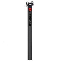 Kocevlo 3K Carbon Fiber Seatpost Mountain Bike 27.2mm 30.8mm 31.6mm Lightweight Bicycle Saddle Post 31.6mm x 400mm gray