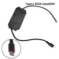 1 vnt. TYPEC USB maitinimo adapteris Transformatorius AC220V į DC5V 1A/2A Maitinimo transformatorius Nešiojamas Mažas Kameros WiFi stebėjimo adapteris 5V2A type c