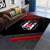 Beşiktaş Kilimas Svetainės, Miegamojo, Namų Sofos Dekoras, Vaikų Žaidimų Neslystanti Grindų Kilimėlis 80x120cm( 31x47in)