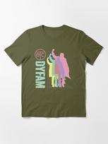 Simple Minds  Don't You Forget About Me  - an homage to  The Breakfast Club  Essential T-Shirt 2XL samanų žalios spalvos