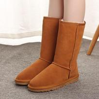 Shoes Women Arrival Winter Mujer Botas Woman Snow Boots Thick Boots Women's Shoes Warm Shoes 45 brown