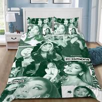 Singer A-Ariana G-Grande Bedding Set For Bedroom Soft Modern Bedspreads Comefortable Kids Duvet Cover Quilt Cover And Pillowcase 140*200cm/55x79in Single/Twin 3pcs