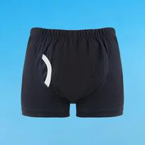 Daugkartinės suaugusiųjų kelnaitės nuo šlapimo nelaikymo Vyrams Moterims Plaunamos Medvilninės Nepraleidžiančios Apatinės Kelnės L XL XXL Dydžiai L 2-2.8 ft, 50-70 kg juoda