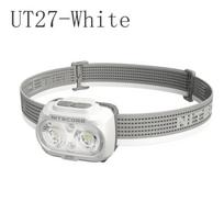 Nitecore UT27 priekinis žibintas Dvigubo spindulio Fusion Elite 800 liumenų CREE XP-G3 S3 LED priekinis žibintas Bėgimui HBL-1500mAh įkraunamas akumuliatorius
