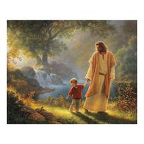 Jėzus Kristus ant drobės Plakatai ir spausdintinės sienų dailės nuotraukos gyvenamajam kambariui namų dekoras Sienų piešinys Caudros Decora 50x70cm