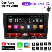 8 colių automobilio radijas 2DIN Android daugialypės terpės grotuvas, skirtas Opel Astra HJ Vectra Vauxhall Antara Zafira Corsa C Vivaro Meriva Veda 2+32GB juoda