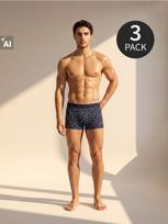 Sinsay - Medvilninės bokserės su paisley motyvu 3 pack - multicolor