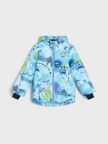 Sinsay - Pašiltinta slidinėjimo striukė su šviesą atspindinčiais elementais Stitch - multicolor