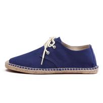 Kanapių Siuvimo Espadrilės Vyriški Batai Suvarstomi Laisvalaikio Vasariniai Drobės Batai Specialūs Pirštų Batai Vyriški Kvėpuojantys 39-45 9.5 mėlyna