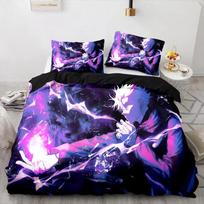 Jujutsu Kaisen patalynės komplektas Viengulis Twin Pilnas Queen King Dydis Anime Patalynės komplektas Suaugusiems Kawaii Vaikų Miegamojo Užvalkalas Ant Antklodės Rinkiniai 3D Spausdinimas 044 70x133cm 2pcs