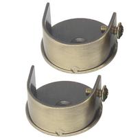 Užuolaidų karnizo laikiklių rinkinys Sieninis užuolaidų laikiklis Laikikliai 28 mm karnizams Modernus dizainas Lengvas montavimas C beige