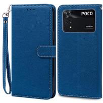 POCOM4 Poco M4 dėklas skirtas POCO M4 Pro 4G Odinis atverčiamas piniginės dėklas Xiaomi Mi POCO M4 Pro 5G telefonui Dėklai Coque Minkštas TPU POCO M4 5G