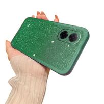 Prabangus blizgantis silikoninis telefono dėklas Xiaomi Redmi A5 4G A 5, skirtas RedmiA5 Turbo 4 Pro POCO C71 F7 Ultra X7, objektyvo kameros apsauginė plėvelė, skaidrus rėmelis For POCO X7 pro žalia