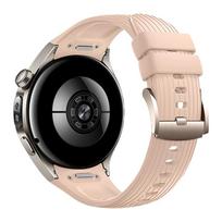Laikrodžio apyrankė Huawei Watch 5 46 42mm, greito atleidimo, silikoninė, keičiama apyrankė Huawei Watch 5 42/46mm, vyriška/moteriška apyrankė Watch 5 42mm rožinė