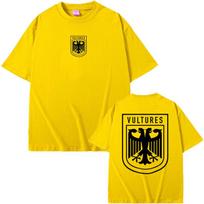Reperis Kanye West Vultures Naujo Muzikos Albumo Grafiniai Marškinėliai Vyrams Moterims Hip Hopo Mada Dideli Marškinėliai Vyriški 100% Medvilnės Marškinėliai 2XL yellow