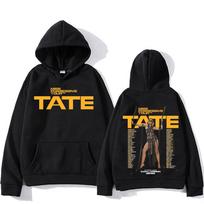Tate McRae Miss Possessive Turo Džemperiai Vyrams Moterims Mada Megztiniai Ruduo Žiema Madingi Džemperiai Y2K Dvi Pusės Kasdienis Džemperis S juoda