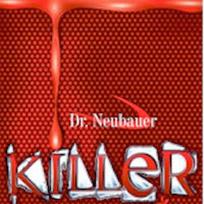 JUIC Killer Neubauer Table Tennis 1132 Dr. Rubber, Red, 1.5mm Thick, red
