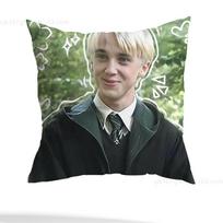 Aktorius D-Draco M-Malfoy Pagalvės užvalkalas Kvadratinis Dvipusis Spausdinimas Trumpas pliušas Sofos pagalvės užvalkalas Miegamojo naktinio stalelio pagalvė 12x12Inch
