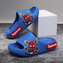 Patogūs ir spalvingi Spider-Man vaikiški šlepetės berniukams su kvėpuojančiu dizainu ir minkštu padu Blue SpiderMan,26/27 blue