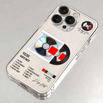 Raperio Kanye West karšto albumo telefono dėklas, skirtas Iphone 11 12 13 14 15 16 Pro Max SE 7 8 Plus Mini X XS XR, minkštas, atsparus smūgiams Funda iPhone 12 Mini white