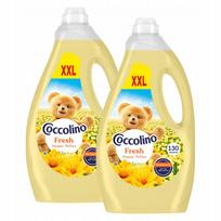 Skalbinių minkštiklis COCCOLINO Fresh XXL Happy Yellow, 2990 ml, 130 skalbimų