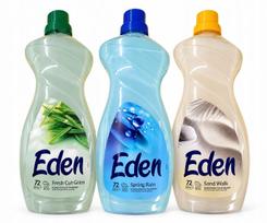 Skalbinių skalavimo priemonė Eden, 3 x 1,8 l, 216 skalbimų