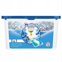 Skalbimo kapsulės Gallus 3in1 Universal, 18 vnt.