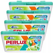 Skalbimo kapsulės PERLUX Universal White, 104 vnt., 4 už 3 kainą