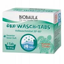 Skalbimo kapsulės BIOBAULA, ekologiškos, 19 vnt.