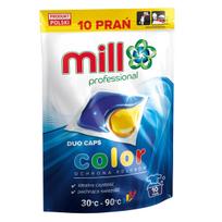 Skalbimo kapsulės spalvotiems drabužiams MILL, 10 vnt.