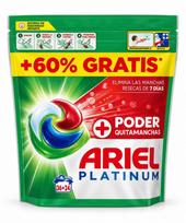 Skalbimo kapsulės ARIEL Platinum, 60 vnt.