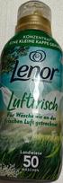 Skalavimo priemonė Lenor Luftfrisch Landwiese, 700 ml, 50 skalbimų, Vokietija
