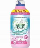 Indų ploviklis Fairy Outdoorable Sensitive, vyšnių žiedų kvapo, 84 plovimai