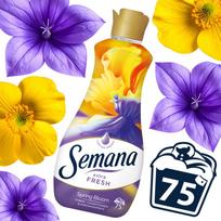 Skalbinių minkštiklis Semana Spring Bloom, 1,5 l, 75 skalbimų