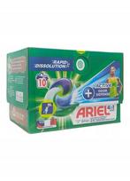 Skalbimo kapsulės Ariel 4in1, 10 vnt., kvapų neutralizavimas