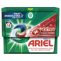 Skalbimo kapsulės Ariel All-in-1 PODS, 14 skalbimų