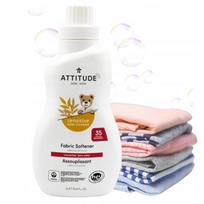 Vaikiškas skalbinių minkštiklis be kvapo ATTITUDE, ekologiškas, 1 l, 35 skalbimams