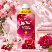 Skalavimo priemonė Lenor Jasmine & Red Berries, 1,65 l, 50 skalbimų