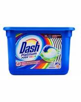 Skalbimo kapsulės Dash Platinum Pods Color, 18 vnt.