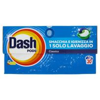Skalbimo kapsulės Dash Classico, 30 vnt.